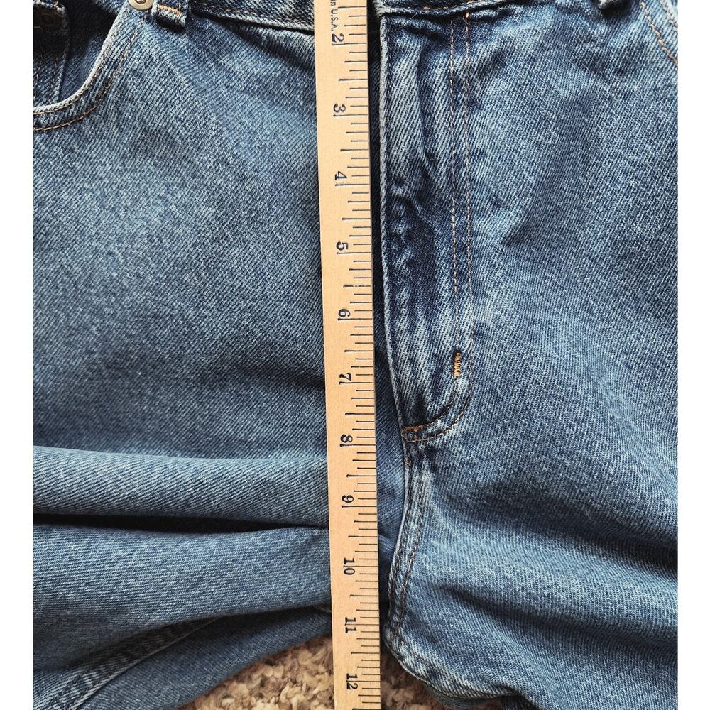 L. L. Bean Women's Size 14 Original Fit Straight Leg Blue Denim Jeans - Picture 8 of 9
